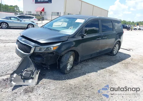 2016 Kia Sedona Lx z USA, uszkodzony, nr VIN KNDMB5C17G6212995